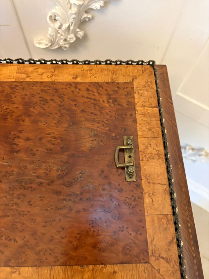 Quality Antique French Walnut Jardinière Table - Image 5